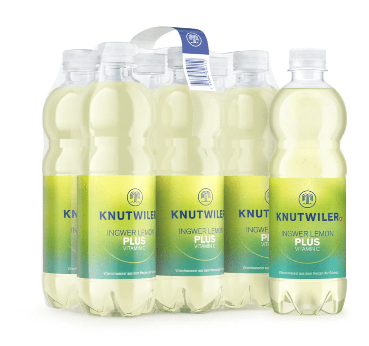 Food Waste bekämpfen - Knutwiler Plus Ingwer Lemon 6x50cl