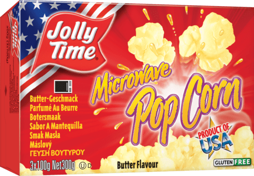 Jolly Time Pop Corn Butteraroma Mikrowelle 3x100g