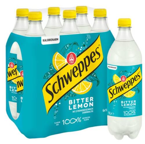 Schweppes Bitter Lemon 6x1L
