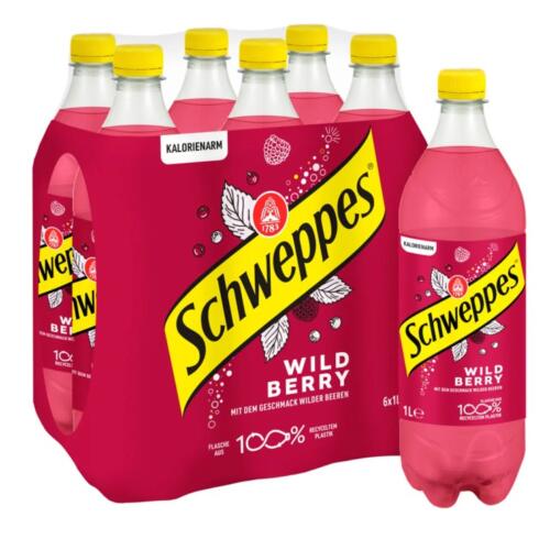 Schweppes Wild Berry 6x1l
