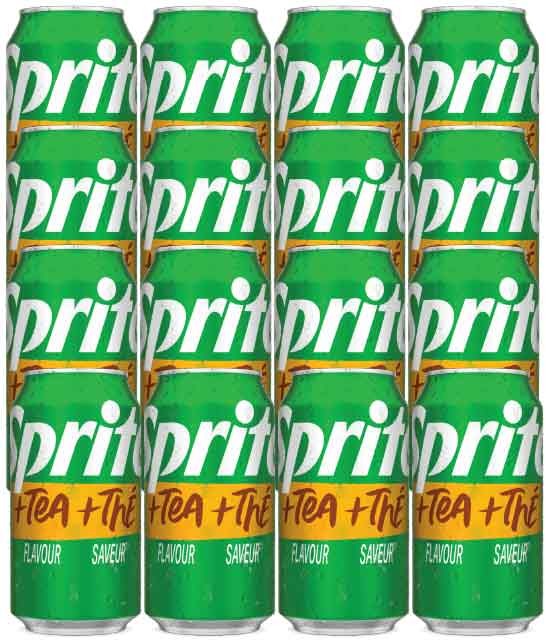 Food Waste bekämpfen - Sprite & Tea USA 12x355ml