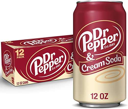 Food Waste bekämpfen - Dr Pepper Cream Soda USA 12x355ml Food Waste bekämpfen - Dr Pepper Cream Soda USA 12x355ml