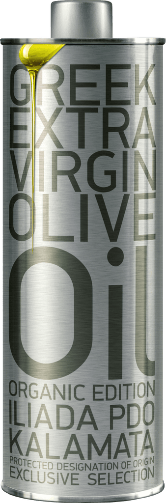 Food Waste bekämpfen - iliada Olivenöl Extra Vergine Kalamata PDO Dose 0.5l