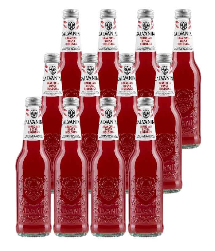 Food Waste bekämpfen - Galvanina Gazosa Arancia Rossa 12x355ml