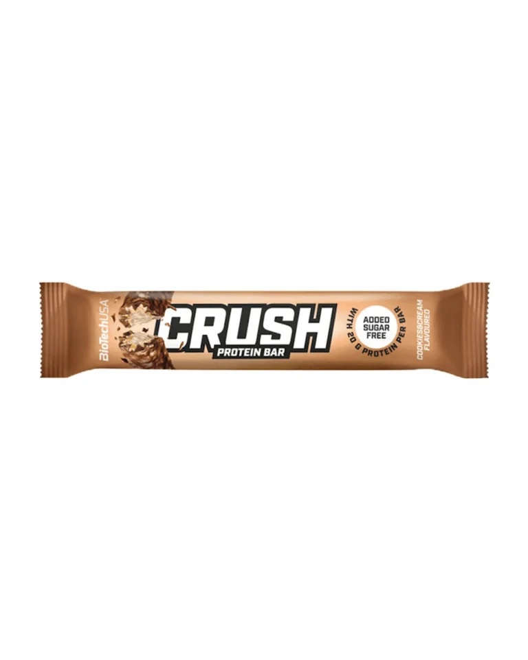 Food Waste bekämpfen - BioTechUSA Crush Bar Cookies & Cream 64g