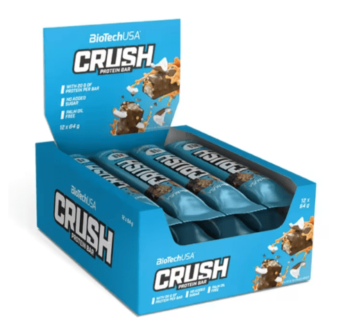 BioTechUSA Crush Bar Toffee Coconut 12x64g