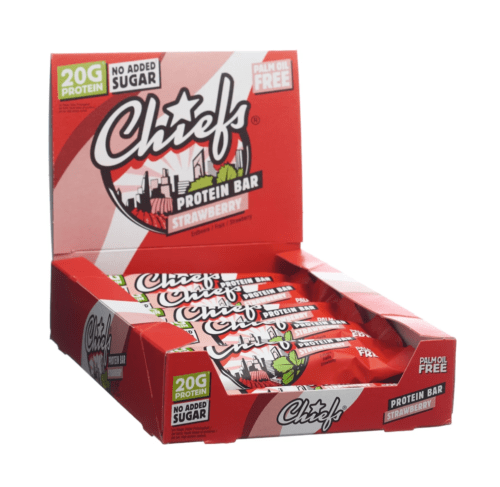Chiefs Protein Bar Strawberry 12x55g