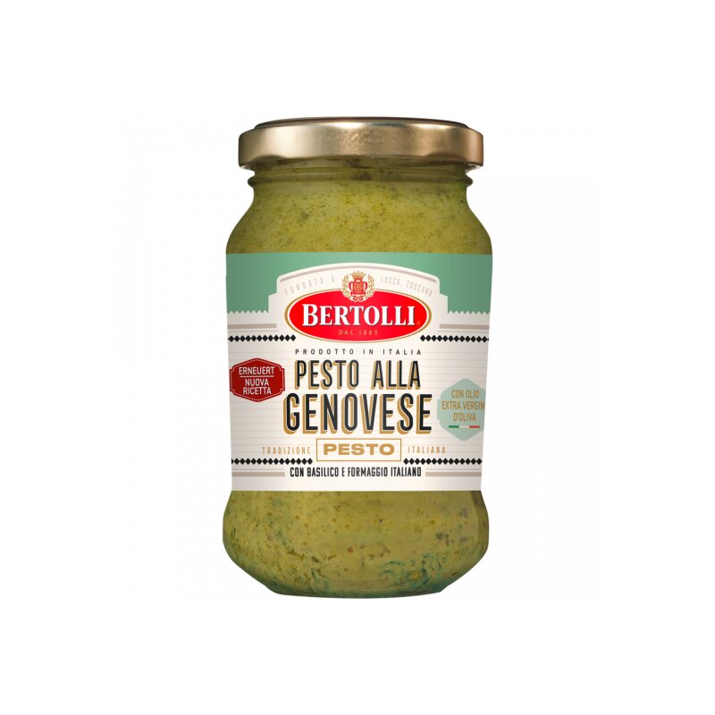 Food Waste bekämpfen - Bertolli Pesto Genovese 185g
