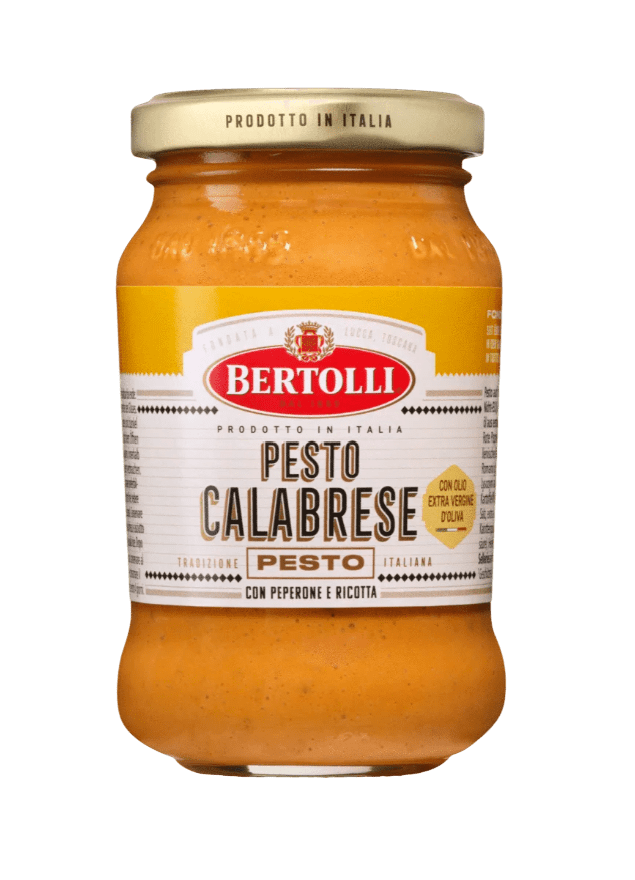 Food Waste bekämpfen - Bertolli Pesto Calabrese 185g