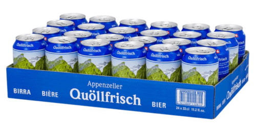 Appenzeller Bier Quöllfrisch hell 24x33cl