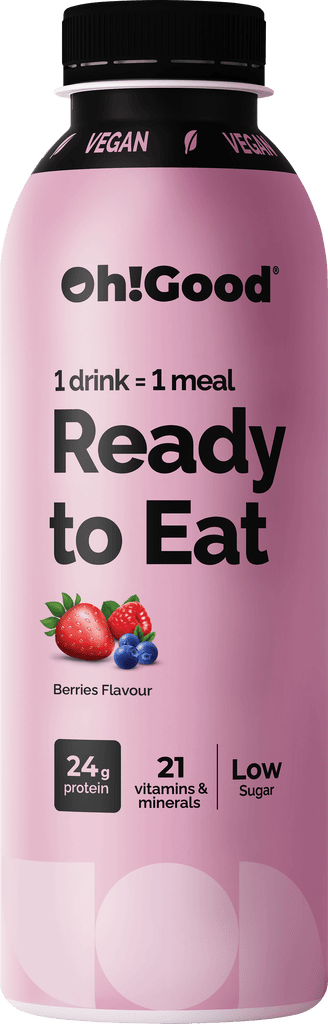 Food Waste bekämpfen - Oh!Good Trinkmahlzeit Beeren 500ml Food Waste bekämpfen - Oh!Good Trinkmahlzeit Beeren 500ml