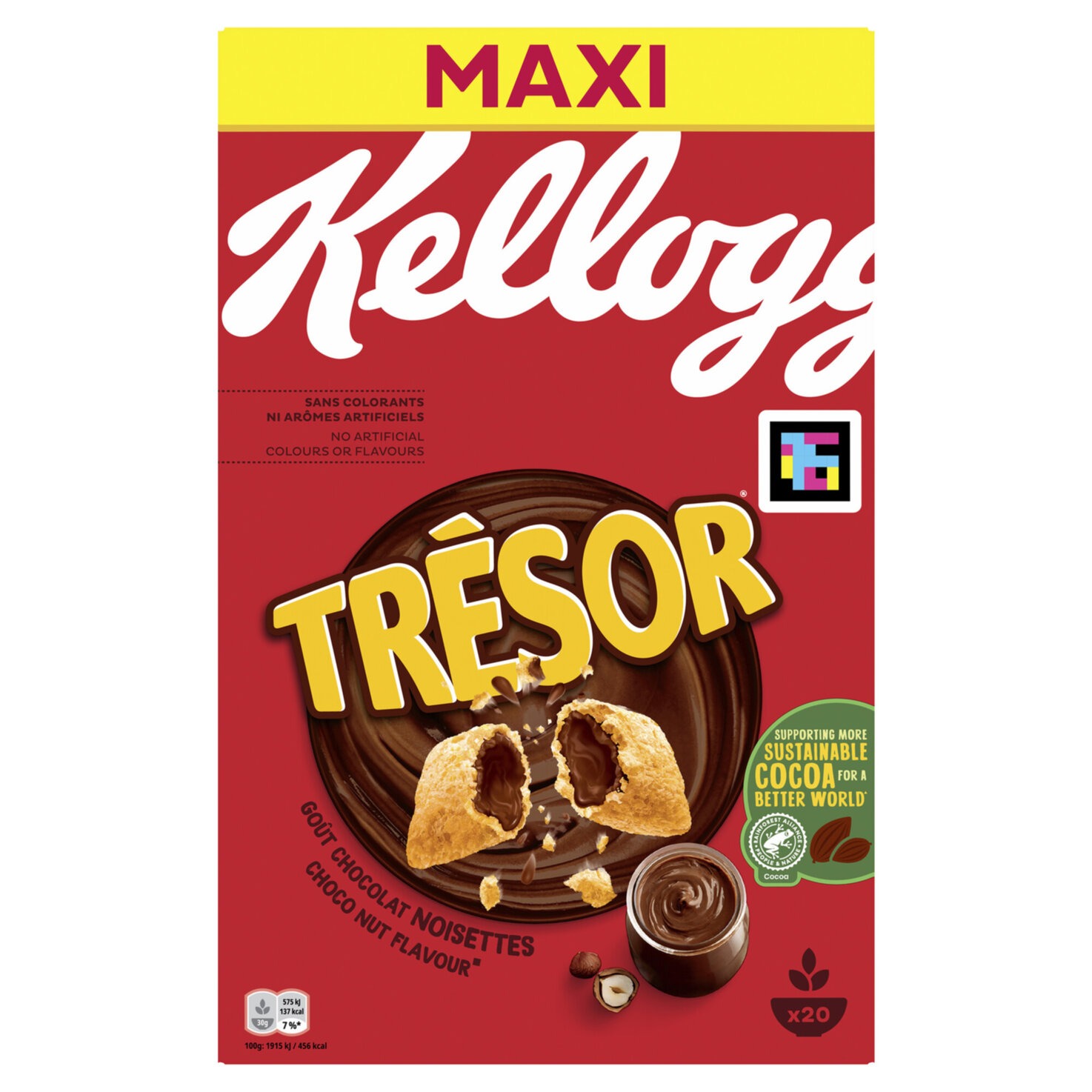Food Waste bekämpfen - Kellogg's Tresor Choco Nut 620g