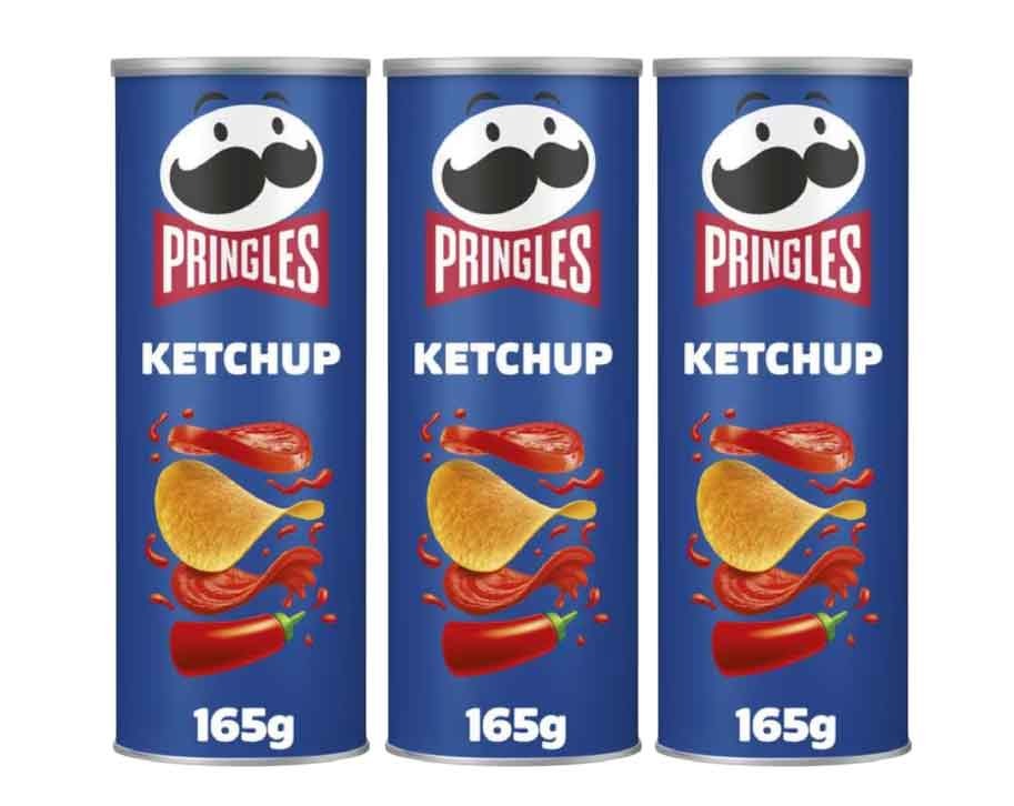 Food Waste bekämpfen - Pringles Ketchup 3x165g
