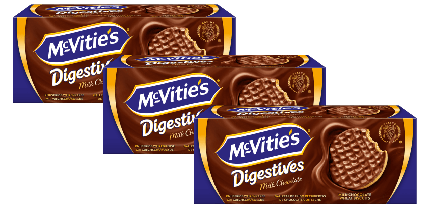 Food Waste bekämpfen - McVitie's Digestives Chocolate Milk 3x300g