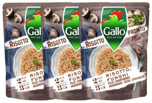 Riso Gallo Risotto Pronto Pilze 3x250g
