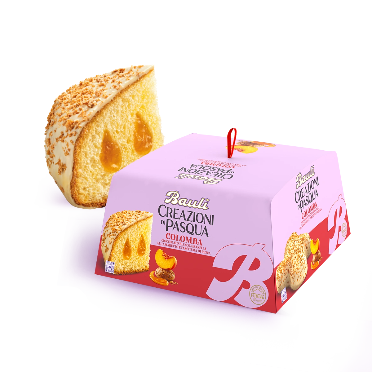 Food Waste bekämpfen - Bauli Colomba Creazioni di Pasqua Pfirsich & Amaretto 750g Food Waste bekämpfen - Bauli Colomba Creazioni di Pasqua Pfirsich & Amaretto 750g