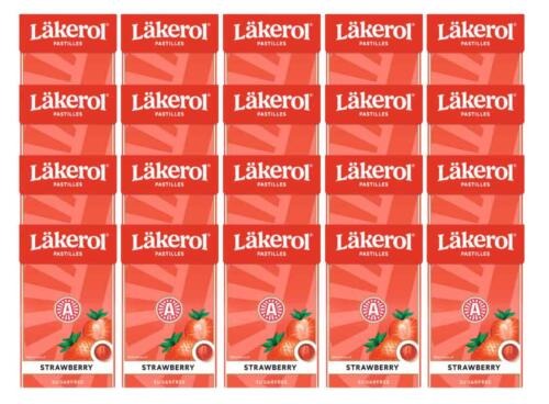 Läkerol Strawberry 20x27g