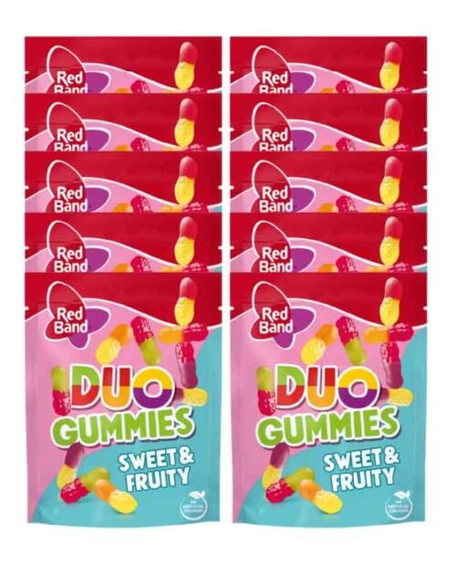 Red Band Duo Gummies sweet & fruity 10x215g