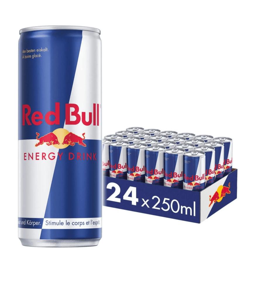 Food Waste bekämpfen - Red Bull Energy Drink 24x25cl
