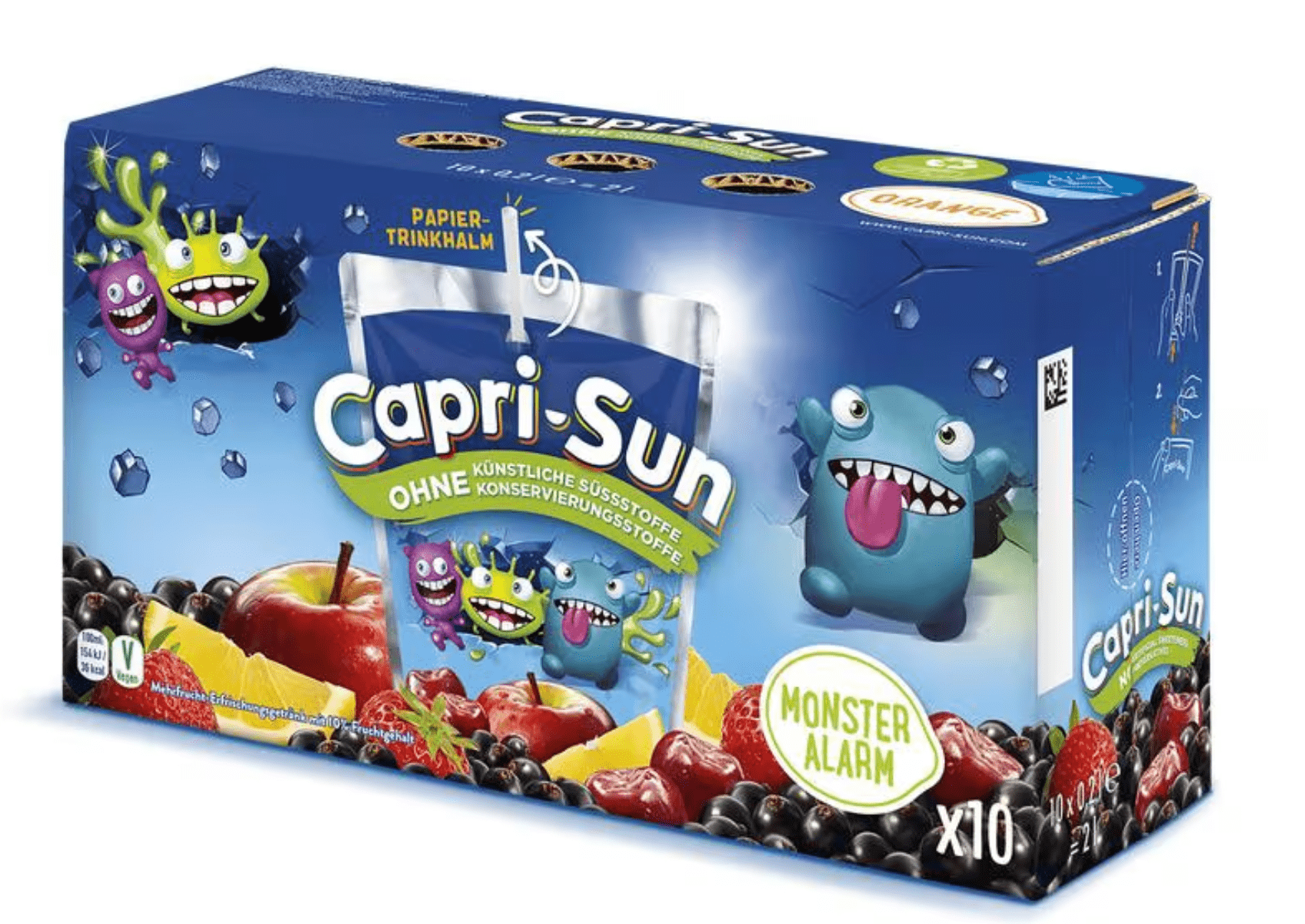 Food Waste bekämpfen - Capri-Sun Monster Alarm 10x20cl