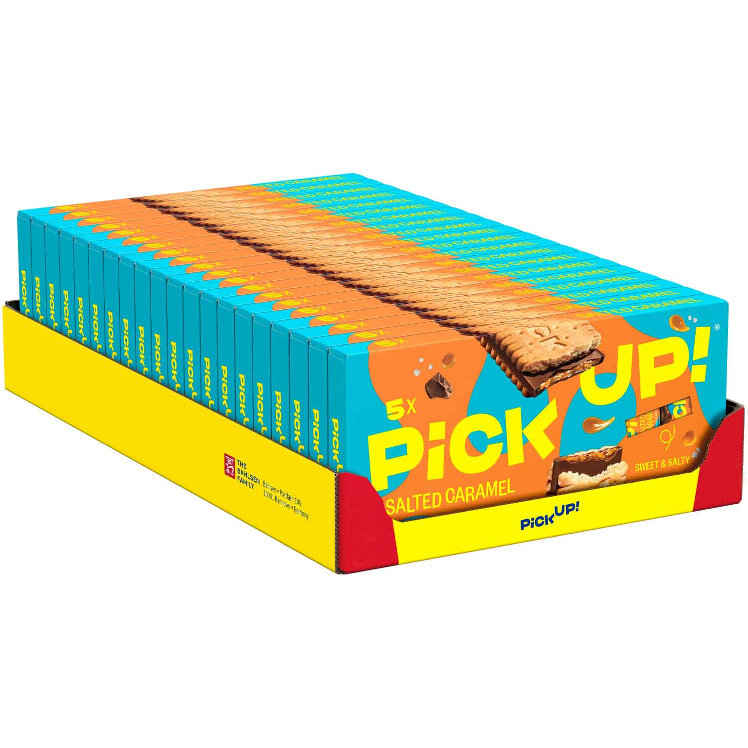 Food Waste bekämpfen - PiCK UP! Salted Caramel Multipack 20x5x28g