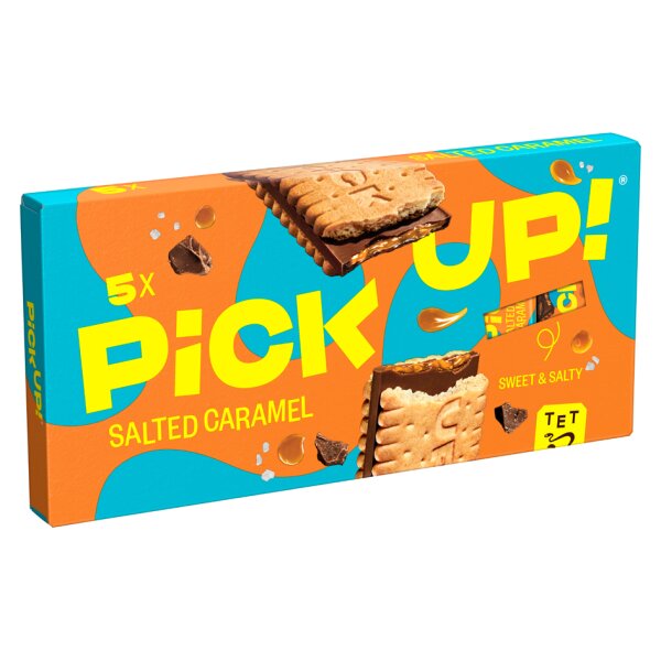Food Waste bekämpfen - PiCK UP! Salted Caramel Multipack 5x28g