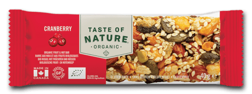 Taste of Nature Cranberry BIO 40g