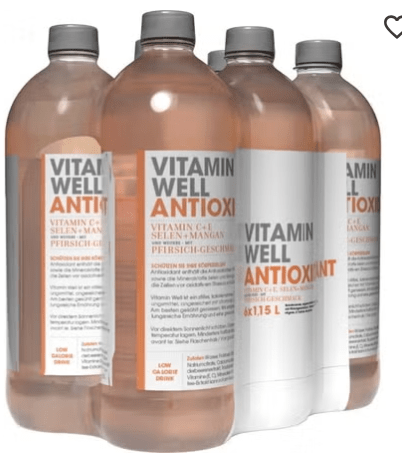 Food Waste bekämpfen - Vitamin Well Antioxidant 6x1.15l
