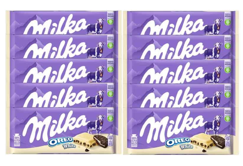 Food Waste bekämpfen - Milka Oreo White 10x100g