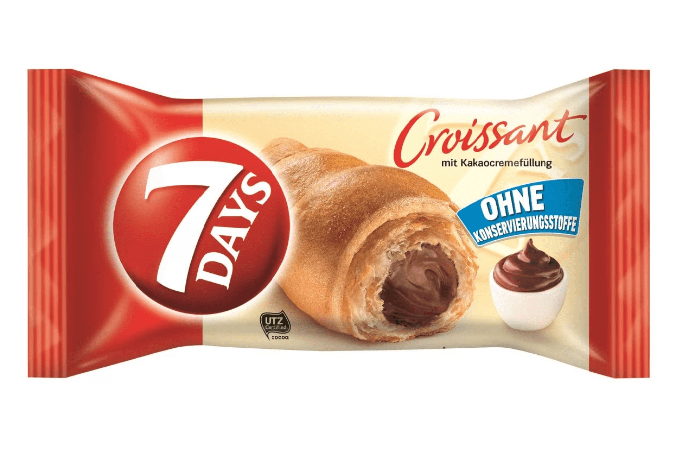 Food Waste bekämpfen - 7Days Single Croissant Kakao 60g