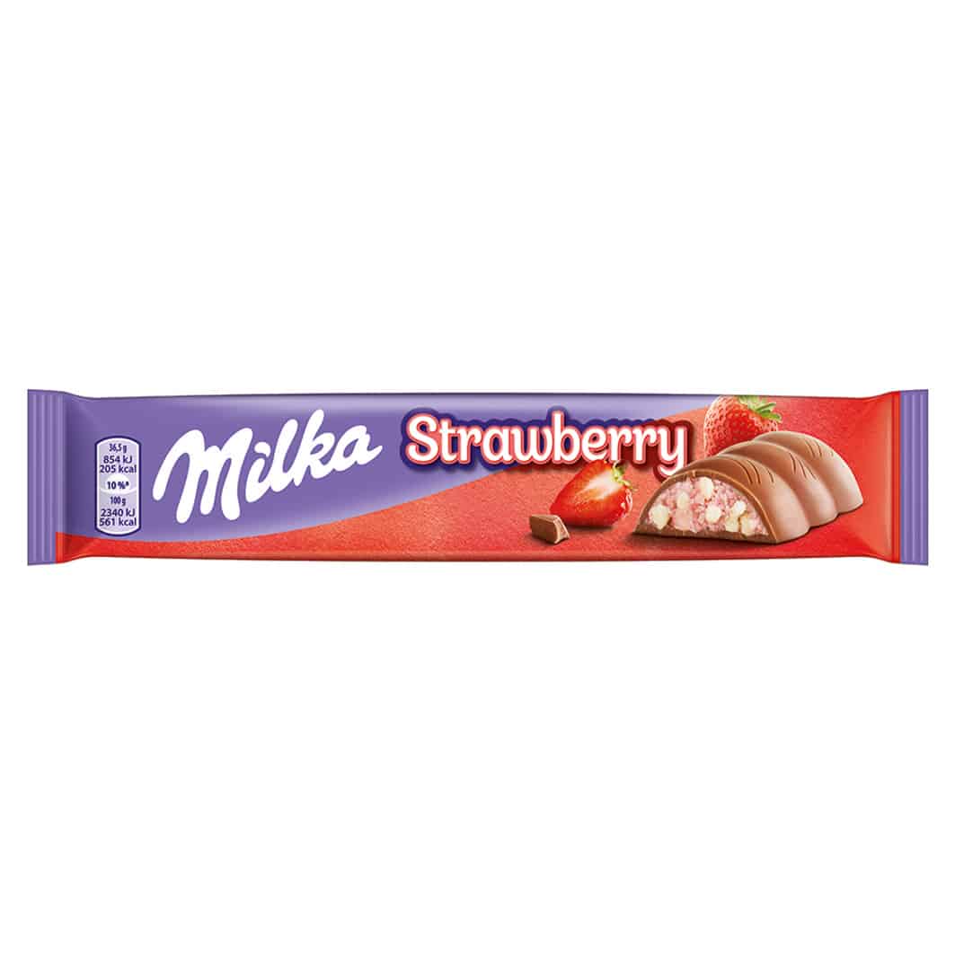 Food Waste bekämpfen - Milka Erdbeer 36.5g