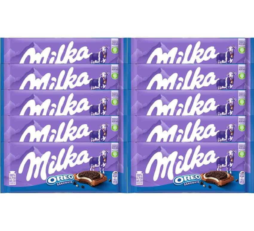 Food Waste bekämpfen - Milka Oreo Sandwich 10x92g