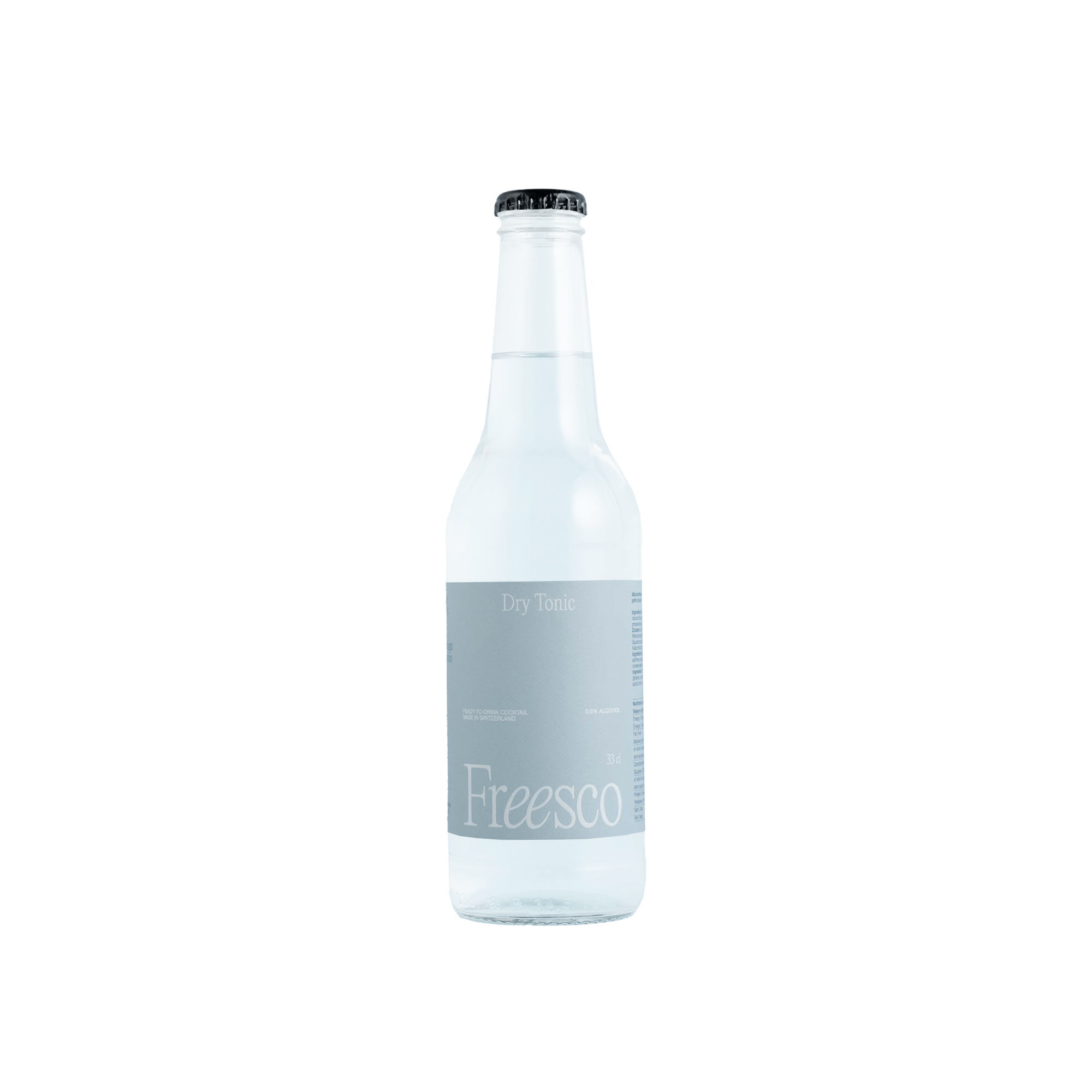 Food Waste bekämpfen - Freesco Dry Tonic alkoholfreier Cocktail 0.0% 33cl