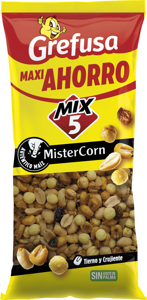Food Waste bekämpfen - Grefusa Mix 5 Snack-Cocktail 300g