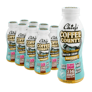 Food Waste bekämpfen - Chiefs Protein Drink Coffee County 8x330ml