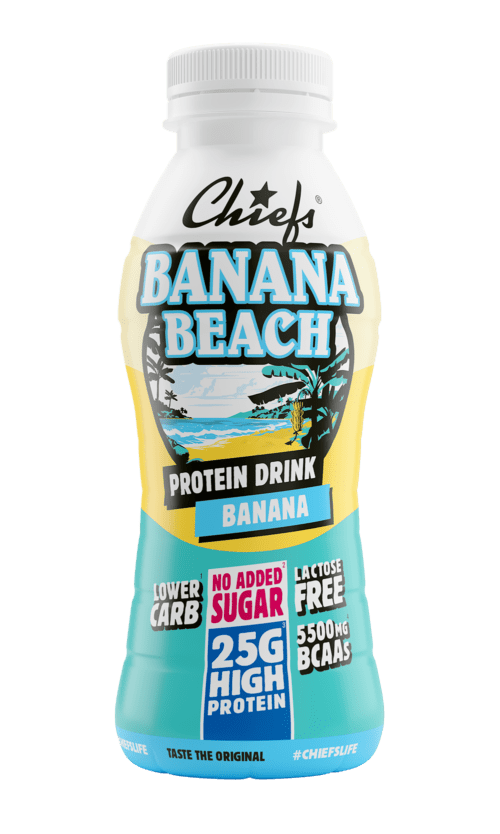Chiefs Protein Drink Banana Beach 330ml