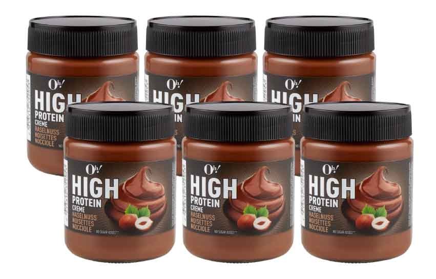 Food Waste bekämpfen - Oh! High Protein Crème Haselnuss 6x270g