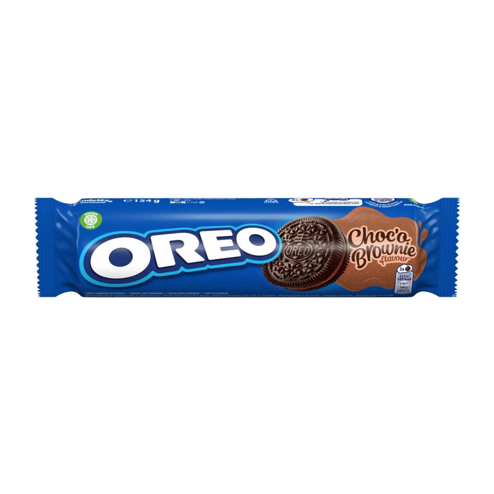 Food Waste bekämpfen - Oreo Choco Brownie 154g