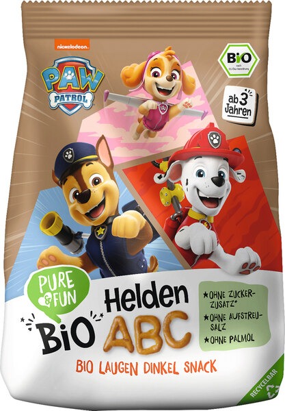 Food Waste bekämpfen - PURE&FUN Paw Patrol Bio Helden ABC