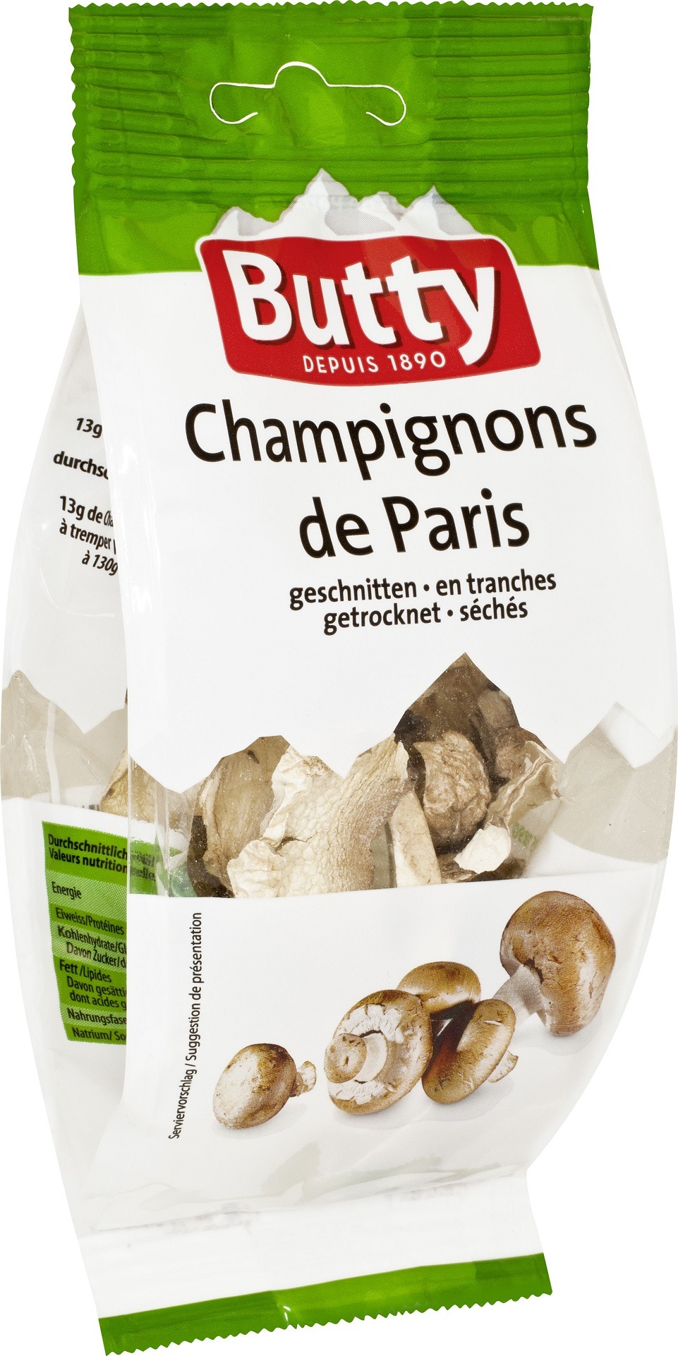 Food Waste bekämpfen - Butty Champignons de Paris 13g Food Waste bekämpfen - Butty Champignons de Paris 13g
