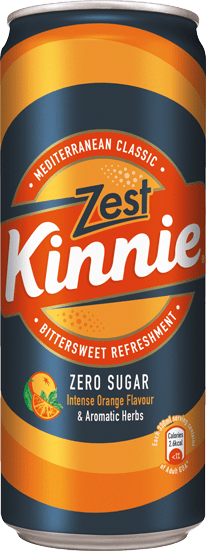 Food Waste bekämpfen - Kinnie Zest Zero Sugar 0.33cl Food Waste bekämpfen - Kinnie Zest Zero Sugar 0.33cl