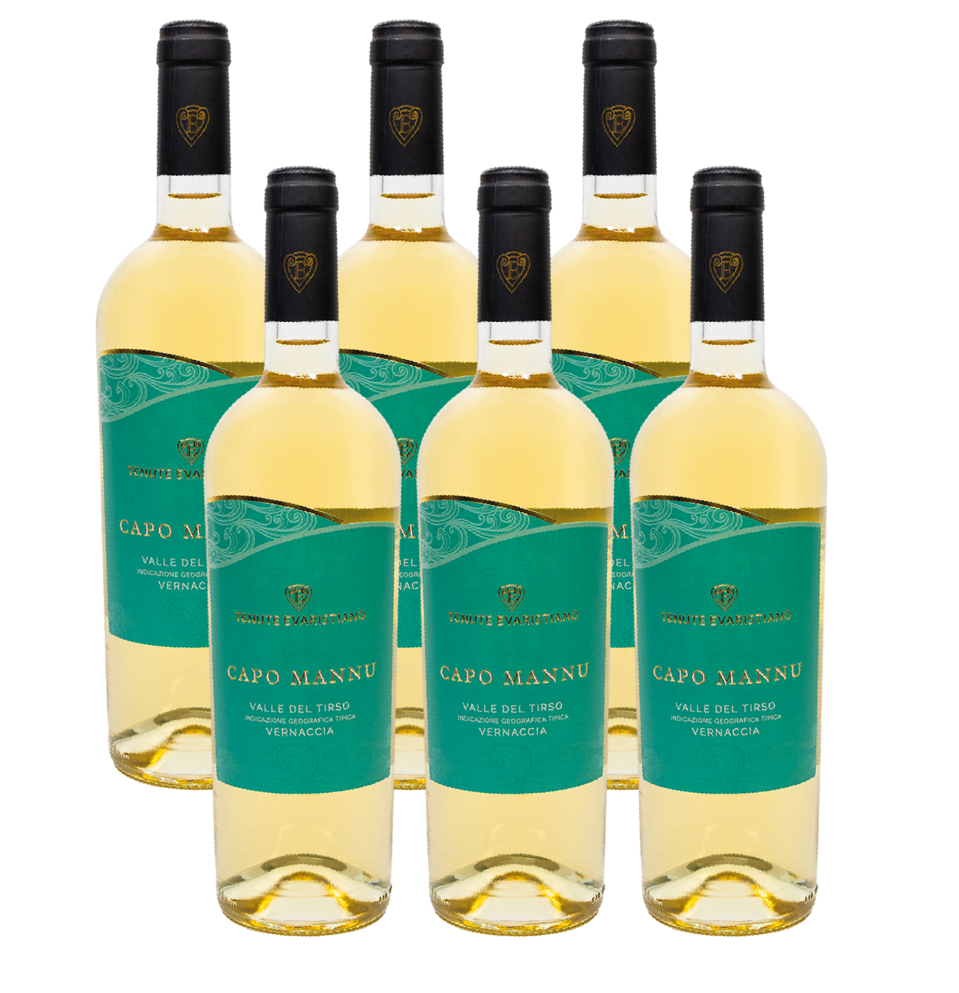 Food Waste bekämpfen - Capo Mannu Vernaccia Valle del Tirso IGT 2022 6x75cl