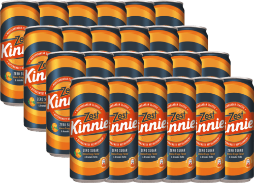 Kinnie Zest Zero Sugar 24x0.33cl