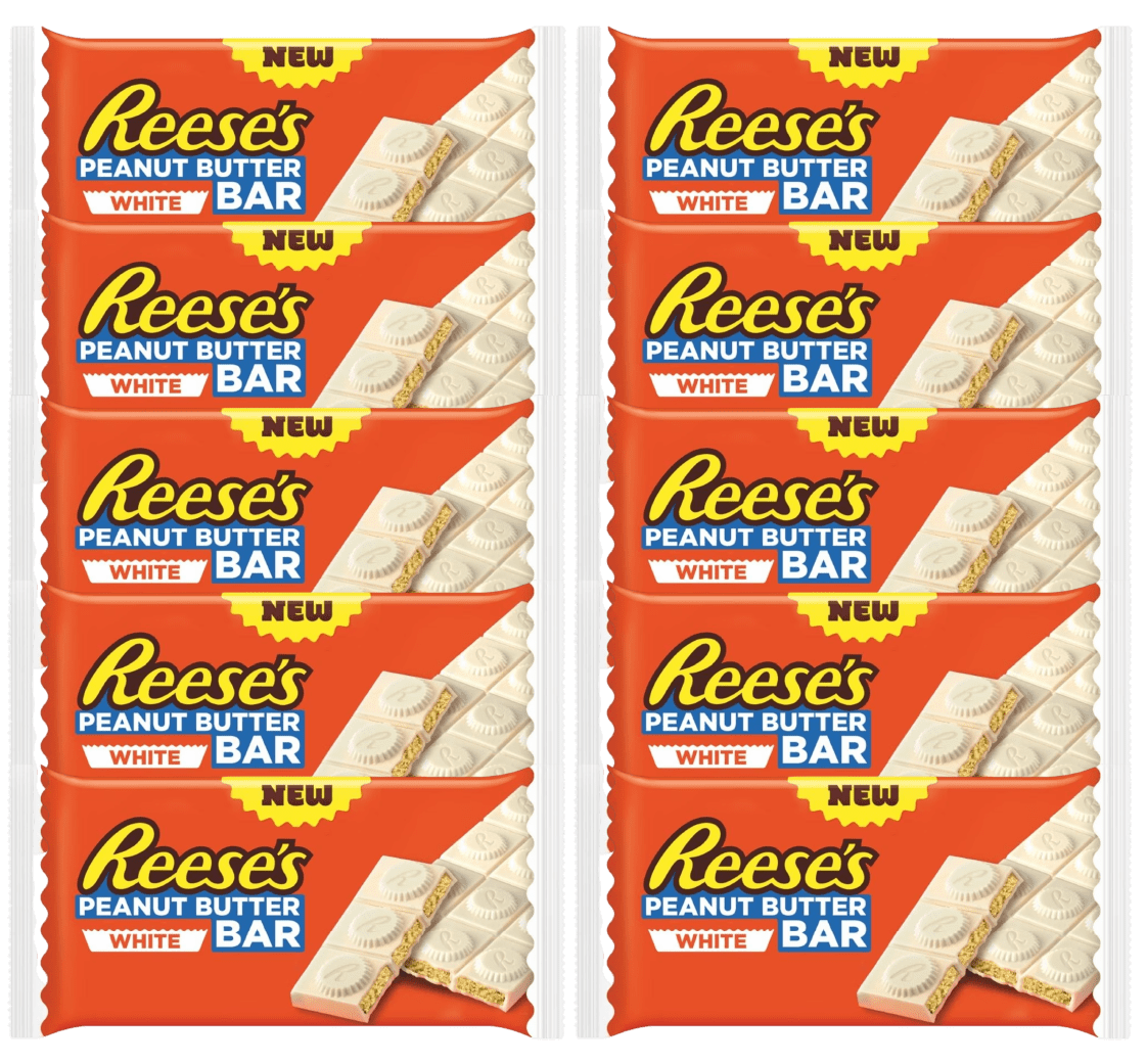 Food Waste bekämpfen - Reese's Peanut Butter Bar White 10x90g