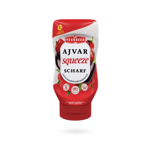 Podravka Ajvar Squeeze scharf 310g