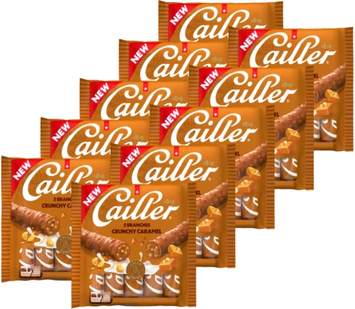 Cailler Branches Crunchy Caramel 10x5x23g
