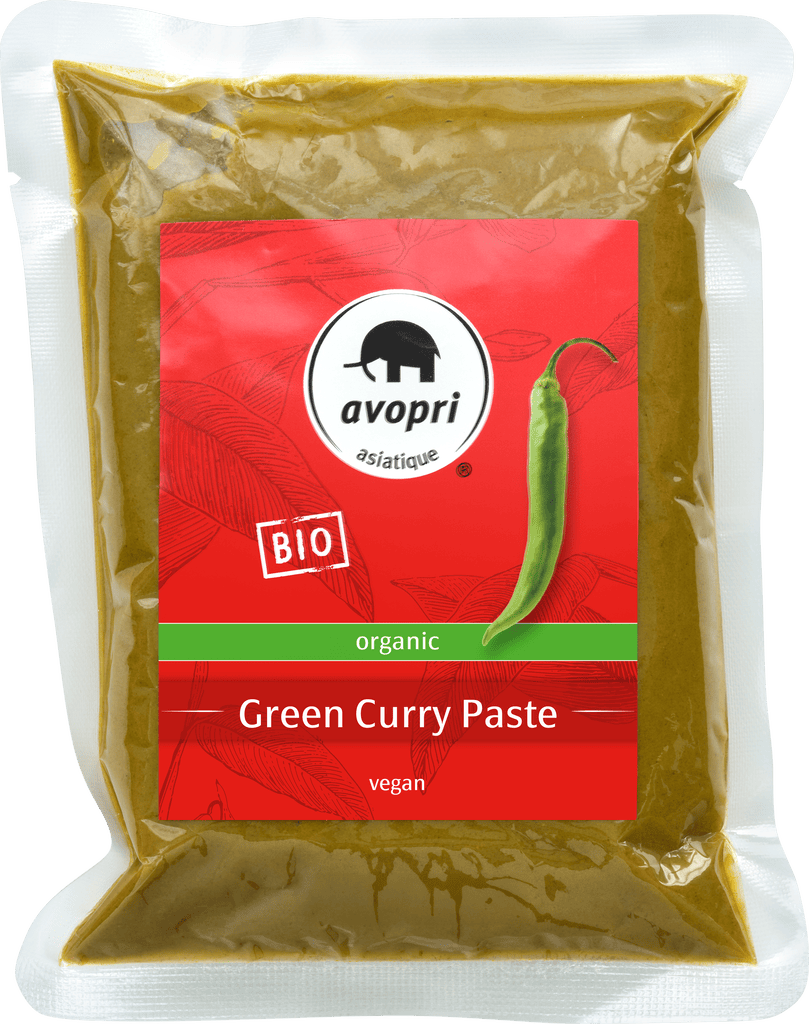 Food Waste bekämpfen - Avopri Bio Curry Paste Green 400g Food Waste bekämpfen - Avopri Bio Curry Paste Green 400g