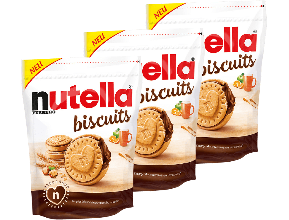 Food Waste bekämpfen - Nutella Biscuits 3x304g