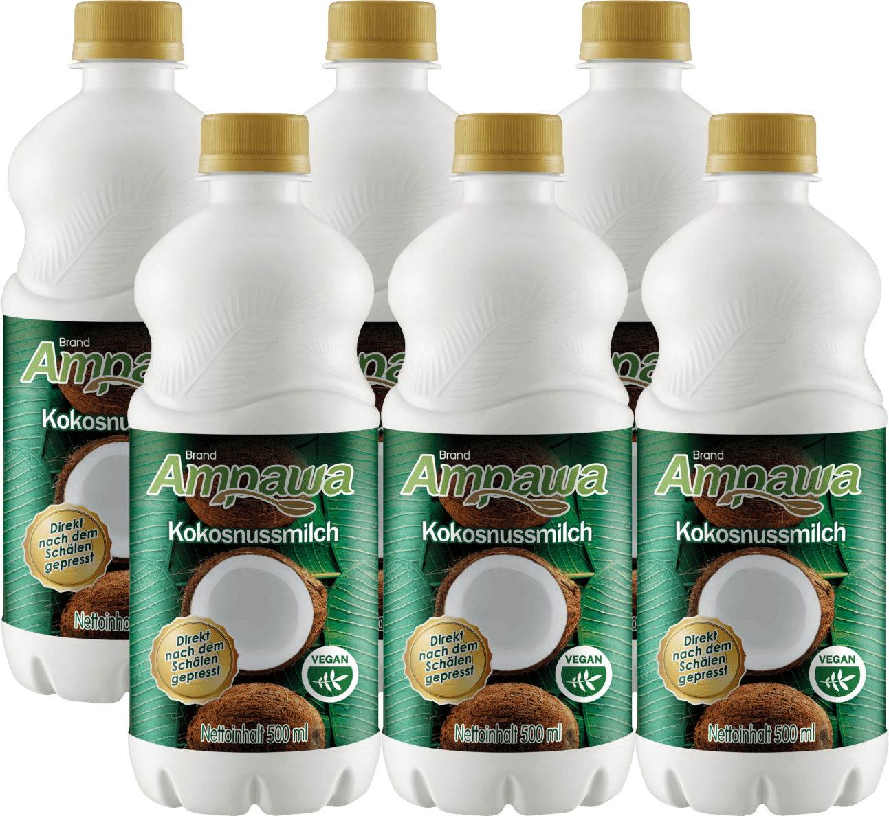 Food Waste bekämpfen - Ampawa Kokosnussmilch 6x250ml