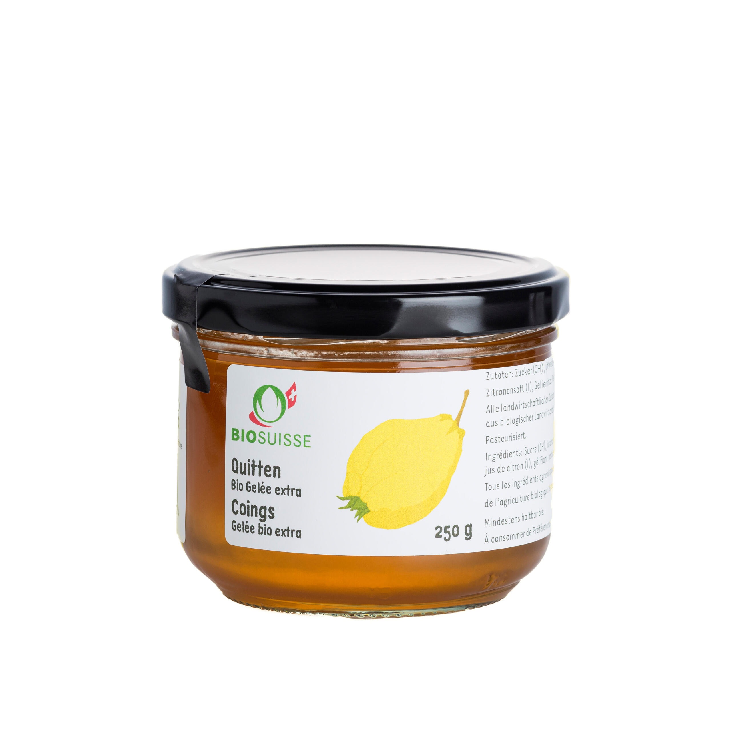 Food Waste bekämpfen - Haltbarmacherei Quitte Bio Gelée extra 250g